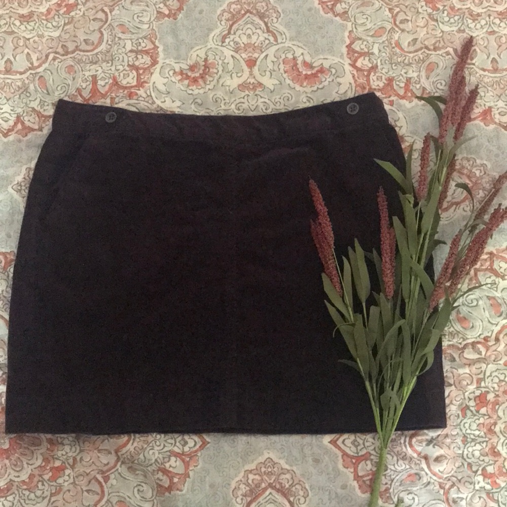 Banana Republic Corduroy Mini Skirt